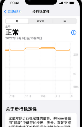 岫岩iPhone手机维修如何在iPhone开启'步行稳定性通知'