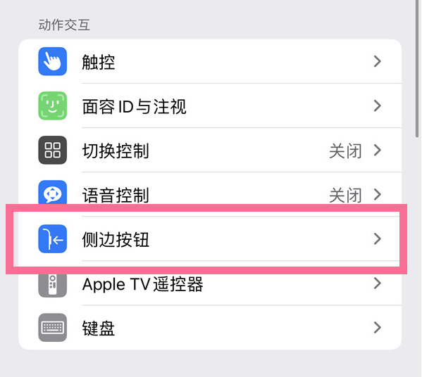 岫岩苹果14维修店分享iPhone14 Plus侧键双击下载功能关闭方法 